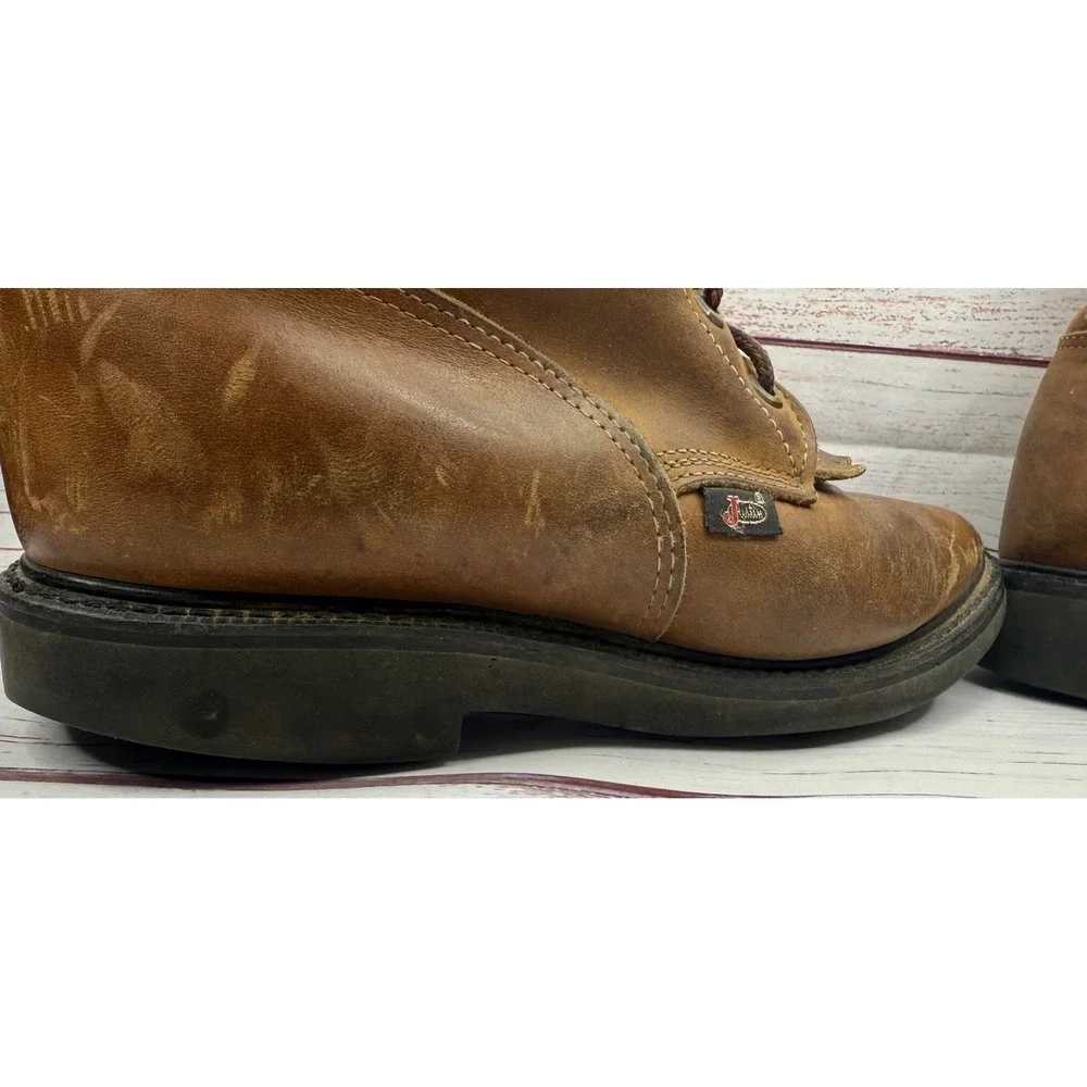 Justin Boots light scuffs